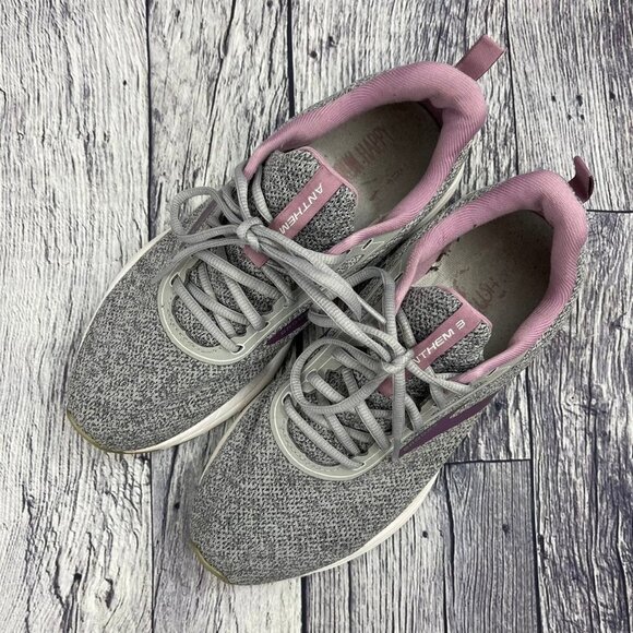 Brooks Anthem 3 Women's size 9.5 Running training Athletic Shoes Grey Purple - Picture 11 of 12